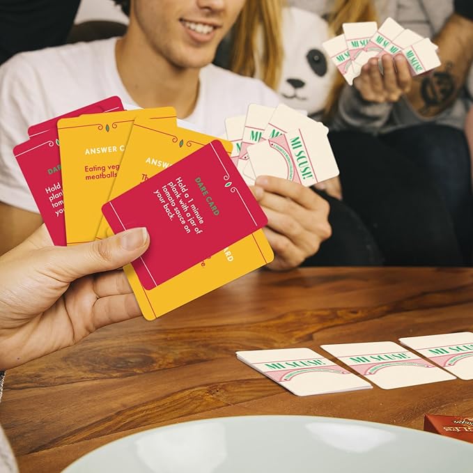 Mi Scusi Party Game - Hilarious Italian Family Card Game, Perfect for Game Night, Ages 14+, 2+ Players, 30 Minute Playtime, Made by Fitz Games