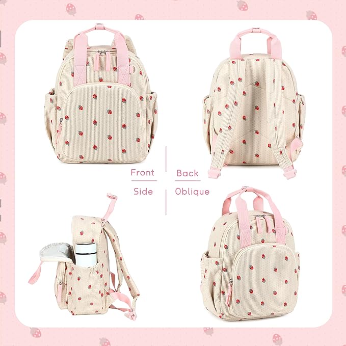 Bluboon Toddler Backpack for Girls Boys 2-4 Cute 12" Preschool Kindergarten Backpacks Kids Daycare Bags School Travel