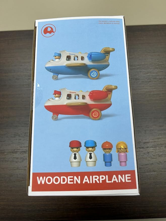 Airplane Toys for Toddlers 1-3, Toys Planes Toys with Sound and Light, Mini Airliner Toys for Introducing Aeronautical Knowledge, Car Toys for 18 Months, 2 3 4 5 Years Old Kids Boys Gift