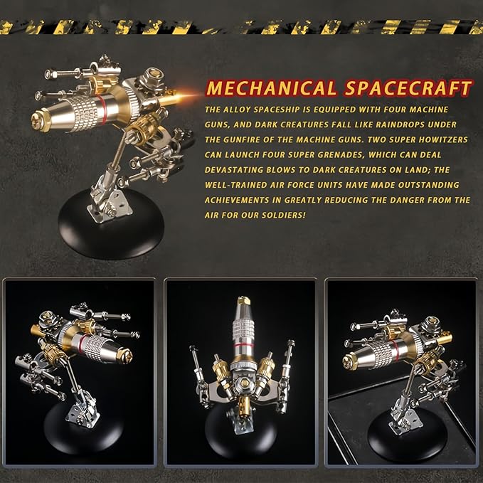 3D Metal Puzzles for Adults，3D Puzzle Metal Model Kit，3D Mechanical Model，Brain Teaser Puzzles DIY Assembling for Stress Relief for Teenagers and Adults