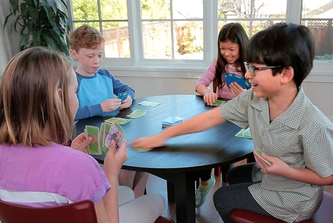 Melon Rind Clumsy Thief Math Game for Kids Ages 8+, Educational for Kid's Learning and Confidence Building, Fun Math Card Game for 3-6 Players Adding to 100