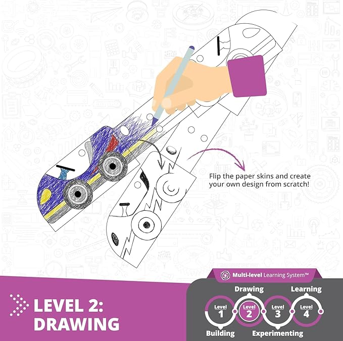 Engino STEAM Labs, How Inertia Works, STEAM Toys for Ages 8+, Building Kit, Learning & Education Toys, Art Activities for Girls & Boys, Play & Learn Science