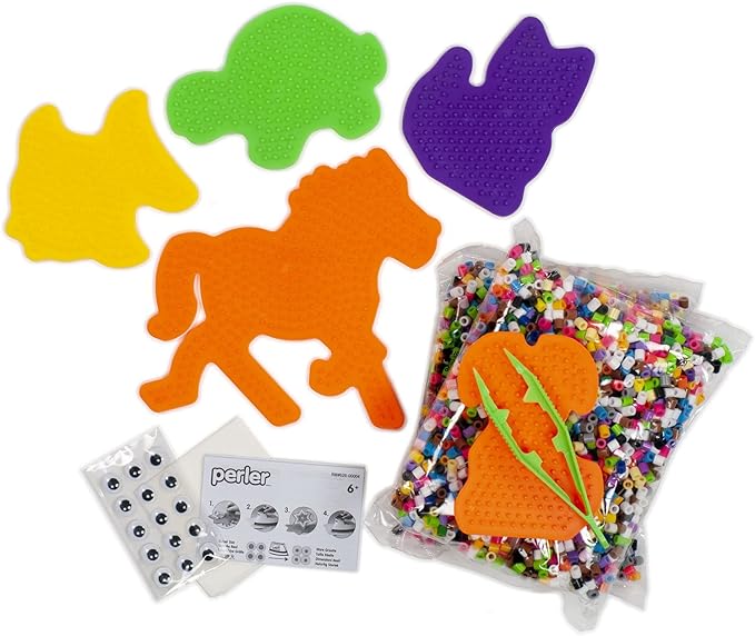 Perler Pet Parade Deluxe Fuse Bead Craft Activity Kit, 5020 pcs