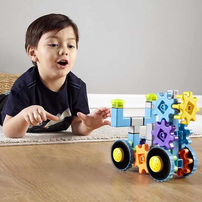 Learning Resources Gears! Gears! Gears! Rover Gears, Building Set, 43 Pieces, Ages 4+