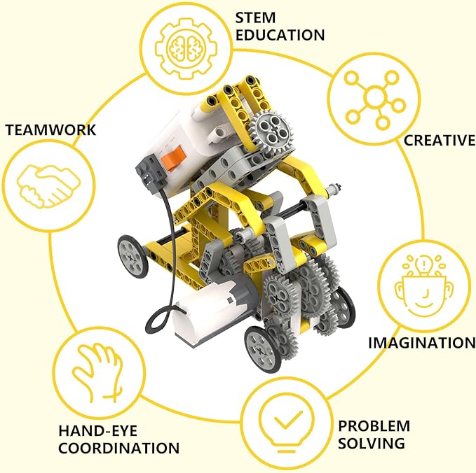 420pcs Building Block Kit, 58 in 1 STEM Building Toys Compatible with Technic Electric Power Motor for Kids Age 6+, DIY Erector Set for Boys Girls, Educational Building Suit Creative Games