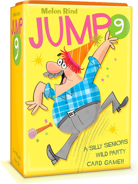 Melon Rind Jump 9, Math Game for Kids Learning Multiples of 9, Lively, Fun Card Game, Quick Activity for Boosting Math Confidence, Screenless Fun, Ages 8+