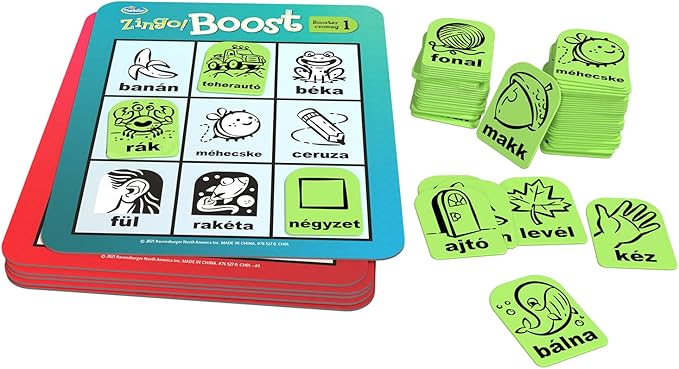 ThinkFun Zingo! Booster Pack #1 - Exciting Expansion Pack for Zingo! Game | Engages Kids in Learning | Enhances Memory & Word Recognition Skills | Trusted by Families Worldwide