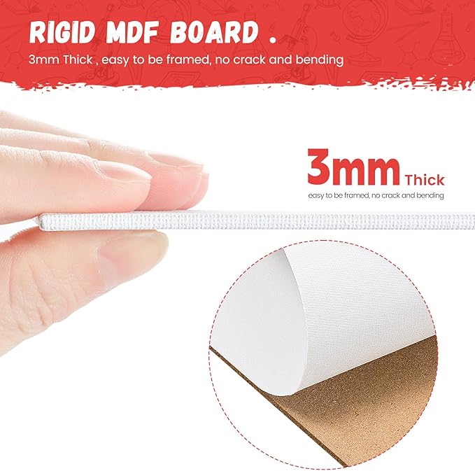 Simetufy 56 Pack Canvas Boards for Painting 5 x 7 inch Bulk, Blank Canvas Panels, Pre-Primed Acid-Free 100% Cotton for Acrylics Oil Watercolor Paints