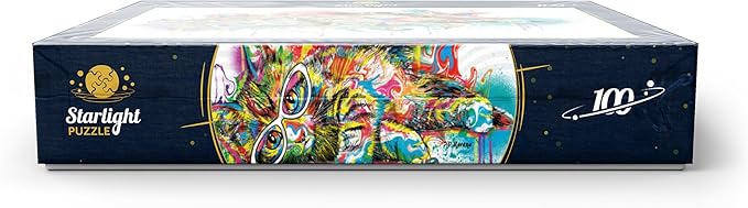 MyPuzzle Lazy Cat - Premium 100 Piece Jigsaw Puzzle for Adults