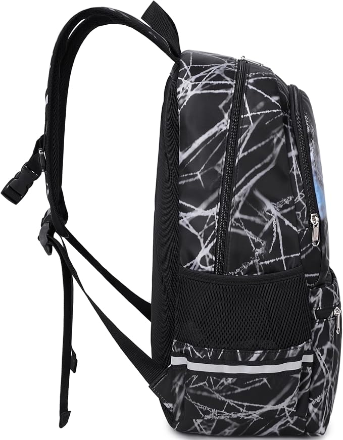 JIANYA Backpack for Boys, Kids Backpacks for School with Lunch Box, Blue