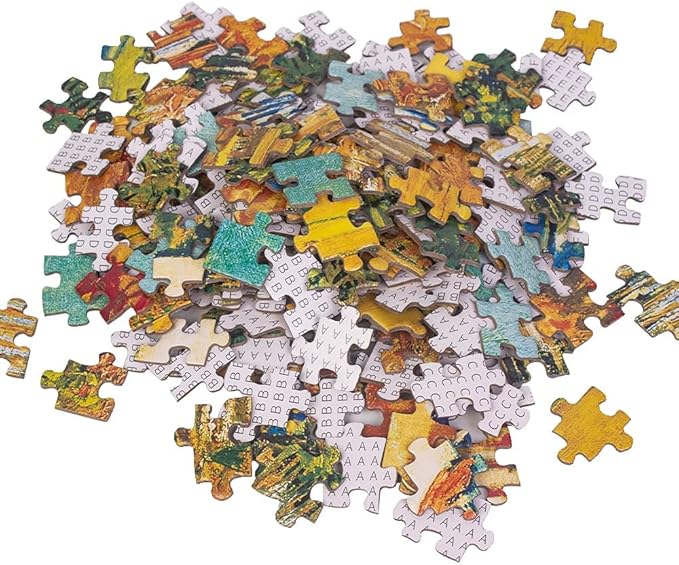 MaxRenard Game 1000 Pieces Jigsaw Puzzle Fine Art Collection Toy Bumper Harves by Vincent Willem Van Gogh