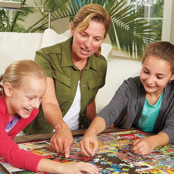 White Mountain Puzzles - Country Weekend - 1000 Piece Jigsaw Puzzle for Adults & Kids - Fun Family Activity - 24"x30"