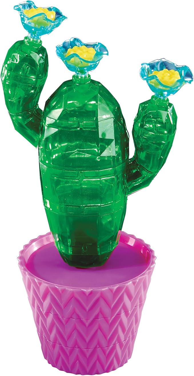 RoseArt Crystal Gem Creations Jewel Succulents Kit, 175+ Pieces, Great for Adults, Tweens and Children Ages 8+