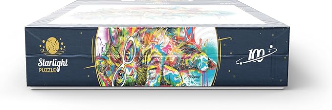 MyPuzzle Lazy Cat - Premium 100 Piece Jigsaw Puzzle for Adults