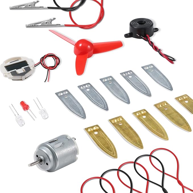 Sntieecr Fruit Battery Science Experiment Kit with Instruction, Potato Science Educational Kit for School Sciences Project, Kids DIY STEM Lab Experiments