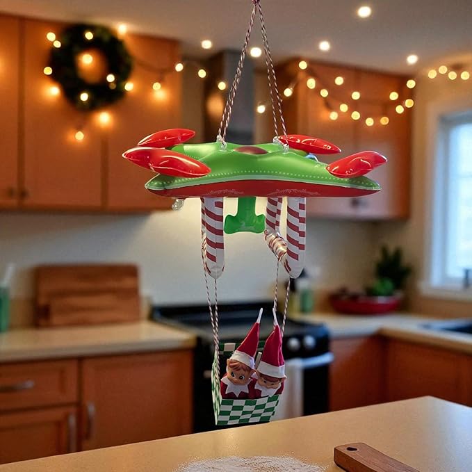 2025 Christmas Activity Elf Kit 24 Days Magical Kit Christmas Traditions Elf Activities 125+ Props and Accessories Fun Toys for Kids Magical Countdown to Christmas Decorations