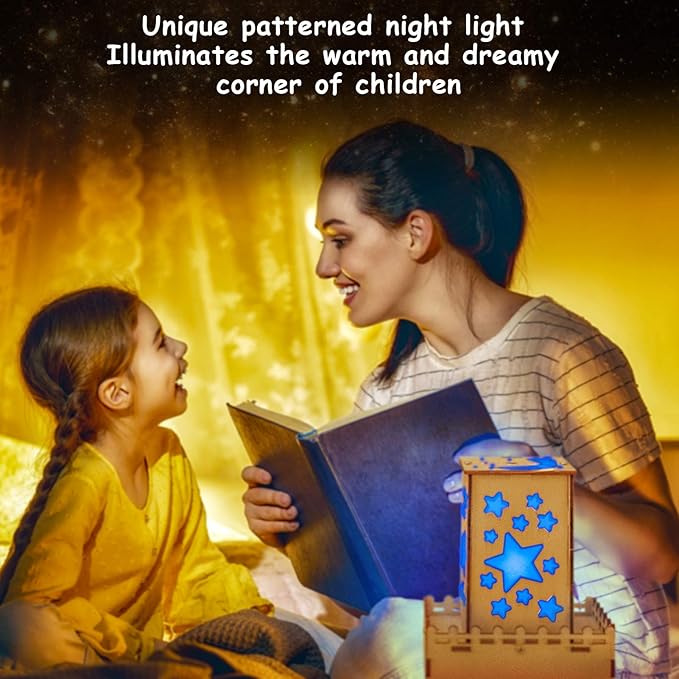 Poraxy 4 in 1 STEM Kits for Kids Age 8-10, Science STEM Projects for Kids 8-12, 3D Puzzles, Educational Craft Building Toys 8-13, Christmas Birthday Gifts for Girls Boys 6 7 8 9 10 11 12 13 Year Old