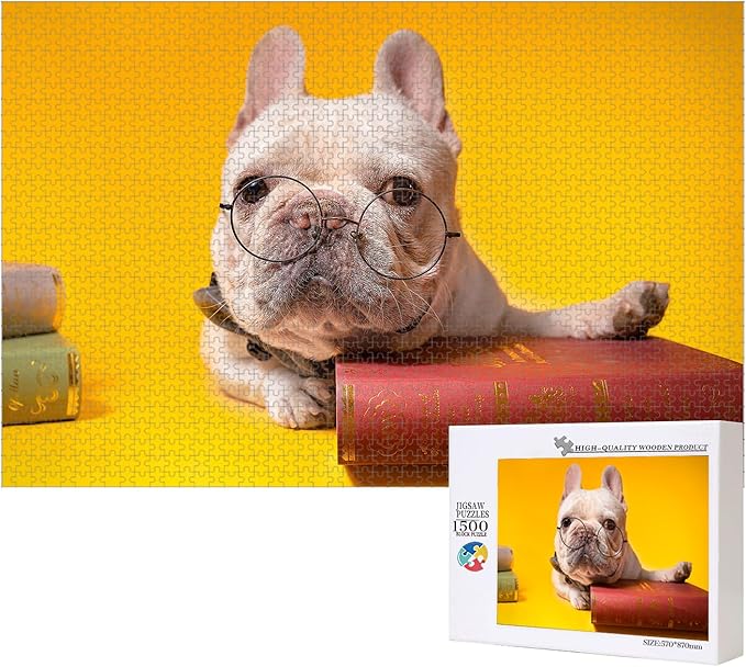 Custom Puzzle 120/200/300/500/1000/1500 Pieces, Personalized Puzzle from Your Own Photos, Customized Picture Jigsaw Puzzle Gift for Christmas Wedding Birthday Family