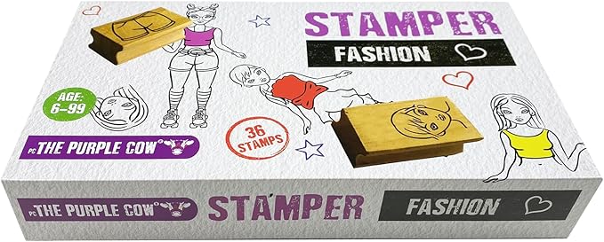 The Purple Cow - Stamper – Fashion Stamp Kits are Nothing Short of a Revolution in The Accessibility to Art Among Children and Adults Alike. Creative Design Tools is Now accessible to All