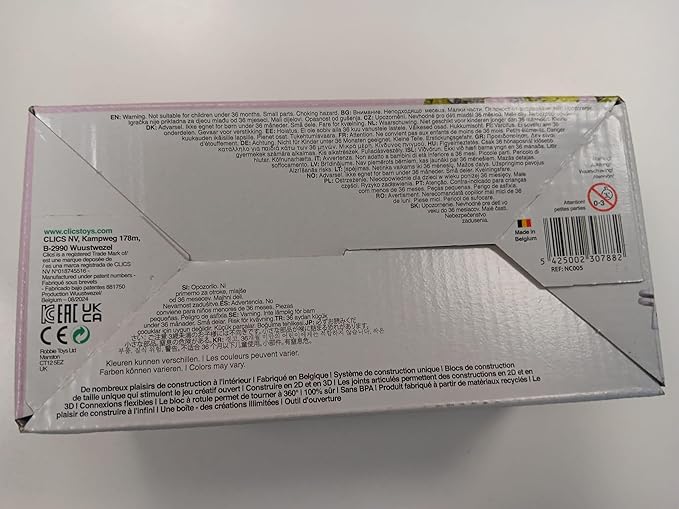 Nano Clics Fantasy Builders 250, Construction Toys for Children Ages 8 and up, Creative Educational Toys in a 250 Piece Set, Building Blocks for Girls and Boys, Durable Toys