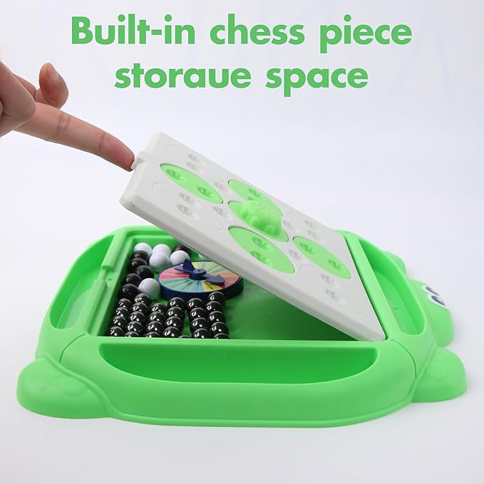 Magnetic Chess Game, New Upgraded 2 in 1 Portable Multiplayer Board Games, Strategy Magnet Games with 30 Magnetic Pieces and 20 Normal Pieces, Innovative Table Top Puzzle Game for Adults Kids