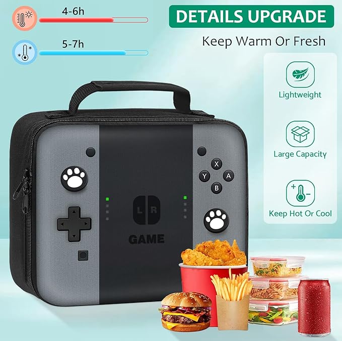 Kids Backpack For Boys，Gamer Boys Backpack For Children Teens Elementary Middle School, 17″ Students Bookbag