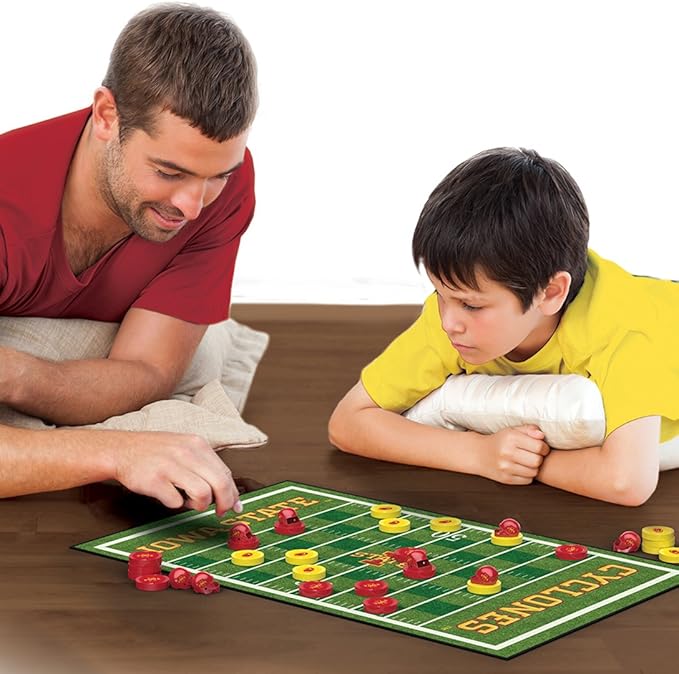 MasterPieces NCAA Iowa State Cyclones Checkers Board Game for Adults & Kids