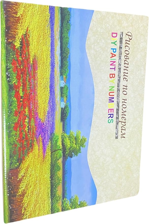 Tiger Paint by Numbers for Kids and Adults Framed Canvas, Paint by Number Canvas Number Painting by Numbers for Art Crafts for Adults, Colorful Tiger 12x16inch