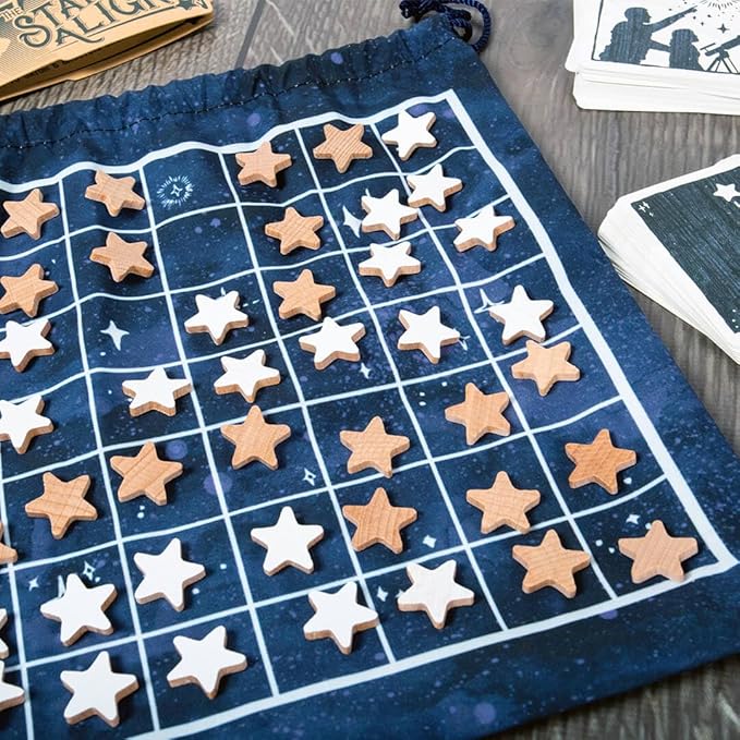 Breaking Games The Stars Align – Constellation Strategy Game for Kids Ages 6+ – 2-4 Player Board Game with Shooting Star Challenge – Travel-Friendly Award-Winning Family Game