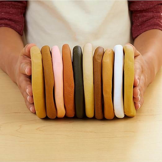 Colorations Wheat & Gluten Free Colors Like Me Dough - 10 Colors (2oz Each) | Non-Toxic, Play Dough, Bulk Set, Sensory Kit, Party Favors, Classroom Pack