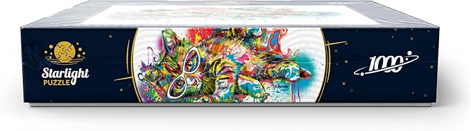 MyPuzzle Lazy Cat - Premium 1000 Piece Jigsaw Puzzle for Adults