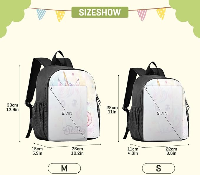 Cute Heart White Toddler Backpack for Boys Girls 3-6 Bookbag for Preschool Small Kindergarten Elementary Backpackss for Kids for Travel