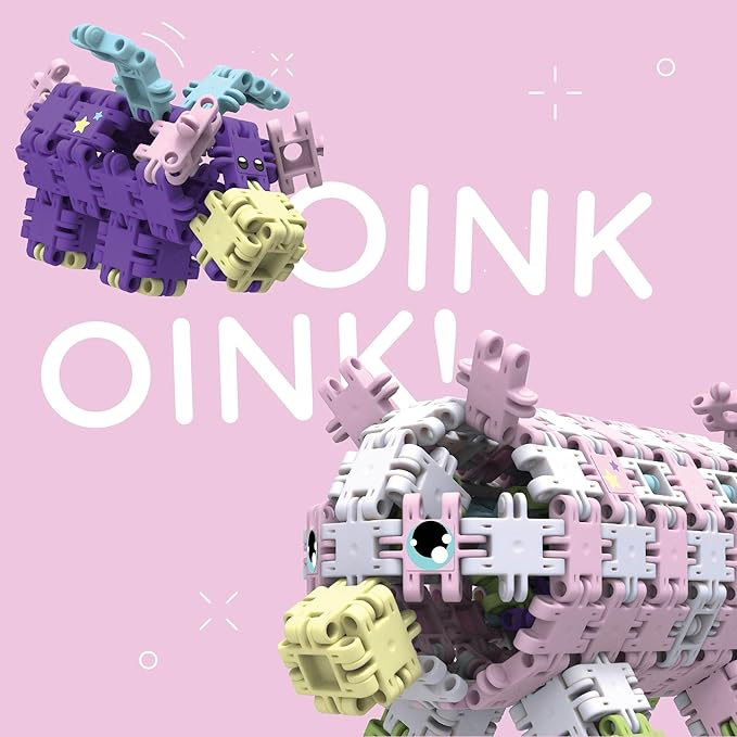 Nano Clics Fantasy Builders 250, Construction Toys for Children Ages 8 and up, Creative Educational Toys in a 250 Piece Set, Building Blocks for Girls and Boys, Durable Toys