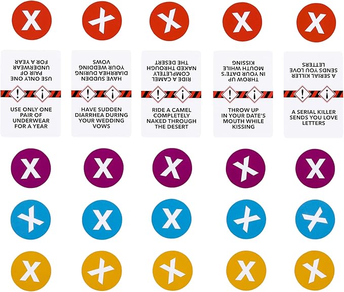 Moose games The Very Adult Worst-CASE Scenario Card Game - All New Party Game | 0% Trivia, 100% Humorous Fun, Black