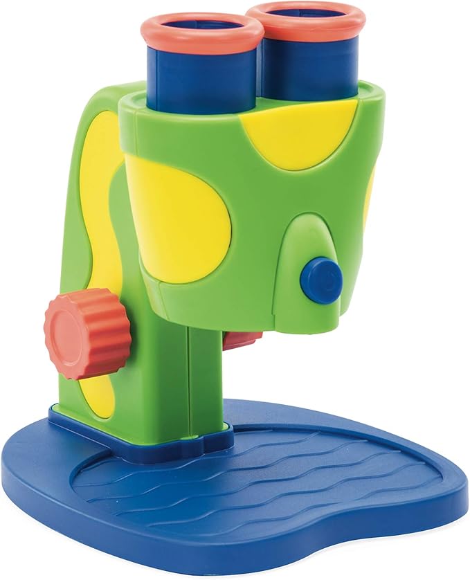 Educational Insights GeoSafari Jr. My First Kids Microscope Toy, Preschool Science, STEM Toy, Classroom Must Haves, Ages 3+