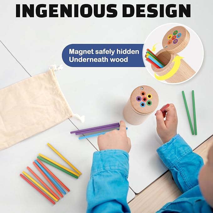 Vanplay Montessori Toddler Toys for 2 3 Year Old, Color Matching Toys for Toddlers 3, Fine Motor