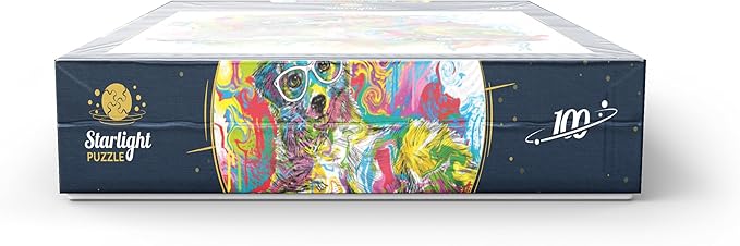 MyPuzzle Curious Pup - Premium 100 Piece Jigsaw Puzzle for Adults