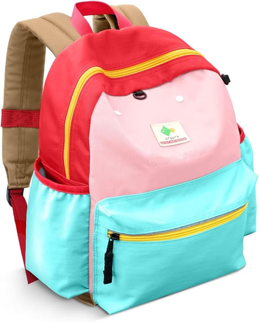 Kids' Backpacks for Girls & Boys - Kindergarten to Elementary School, Bookbag for School & Travel, Small Child Toddler Backpack, 15" H, Ages 6-9