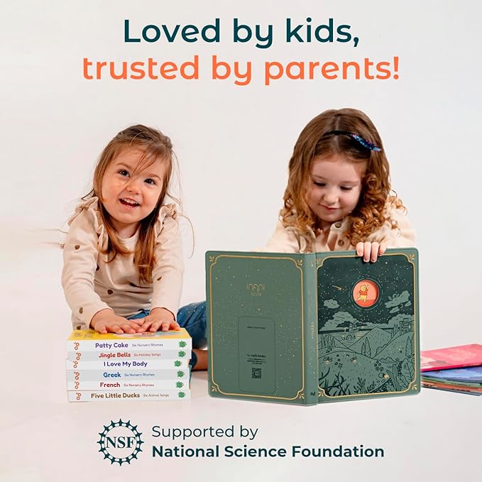 Cali's Books Spanish Book for Toddlers 1-3 - Musical Books for Kids, Interactive Baby Sound Book, Educational Song Learning Toys, Bilingual Music Toy for Babies, Libros para ninos en Espanol