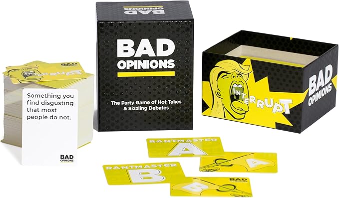 Party Game - The Hilarious Adult Card Game of Hot Takes & Sizzling Debates - Perfect for Fun Parties and Board Games Night with Your Friends