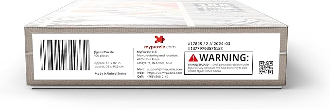 MyPuzzle Roswell, New Mexico, Vintage Poster - Premium 100 Piece Jigsaw Puzzle for Adults