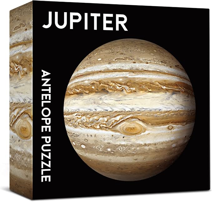 Antelope - 1000 Piece Puzzle for Adults, Jupiter Jigsaw Puzzle, Space Collection, High Resolution, No Dust