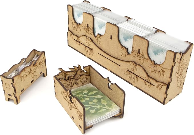 TowerRex Organizer for Wingspan Board Game and European Expansion, Oceania Expansion, Storage Insert, Not for Asia