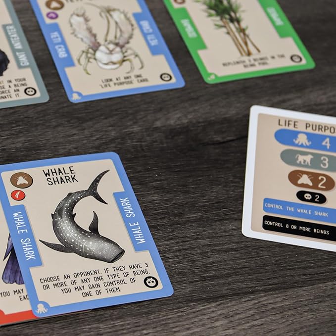 Reincardnated A Turn-Based Deck Drafting Card Game - Strategy Party Game for 2-6 Players on Family Game Night