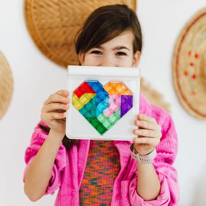 SmartGames IQ Love Travel Puzzle Game with 120 Challenges for Ages 7 - Adult