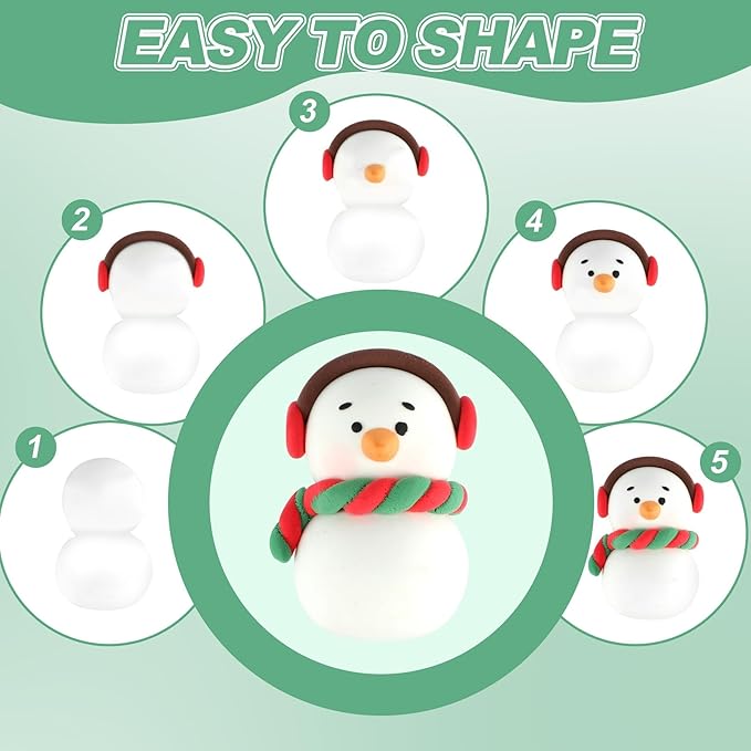 ARTPAR Air Dry Clay 66 Colors, Modeling Clay for Kids, Model Magic DIY Molding Clay Kit with Sculpting Tools, Soft & Ultra Light, Art and Crafts for Boys and Girls 3-12 Years Old.