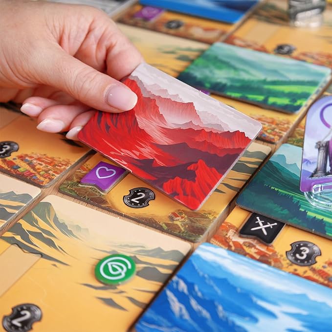 Pantheum: Demigods of Olympia | Family Strategy Game for Greek Mythology Fans | Ages 12+ | for 1-4 Players | Average Playtime 45-60 mins | Perfect for Family Game Night (Base Game)