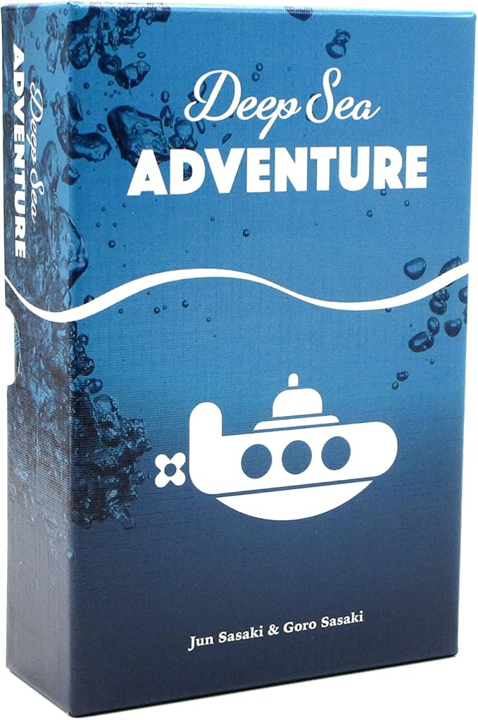Oink Games Deep Sea Adventure Hangtab Version – Push-Your-Luck Family Board Game | 2–6 Players | Ages 8+ | Portable Travel Game