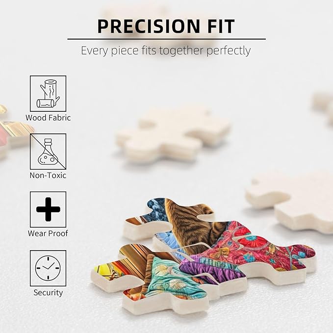 Winter Reading Nook 1000 Piece Jigsaw Puzzle Winter Puzzles 1000 Pieces Funny Cat Puzzle Puzzles for Indoor Cats for Adults Challenging Puzzle Perfect for Game Nights