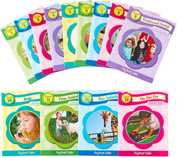 Frog Street Toddler English Curriculum – 52 Weeks of Instruction for 2-Year-Olds | Language, Physical, SEL, & Cognitive Development